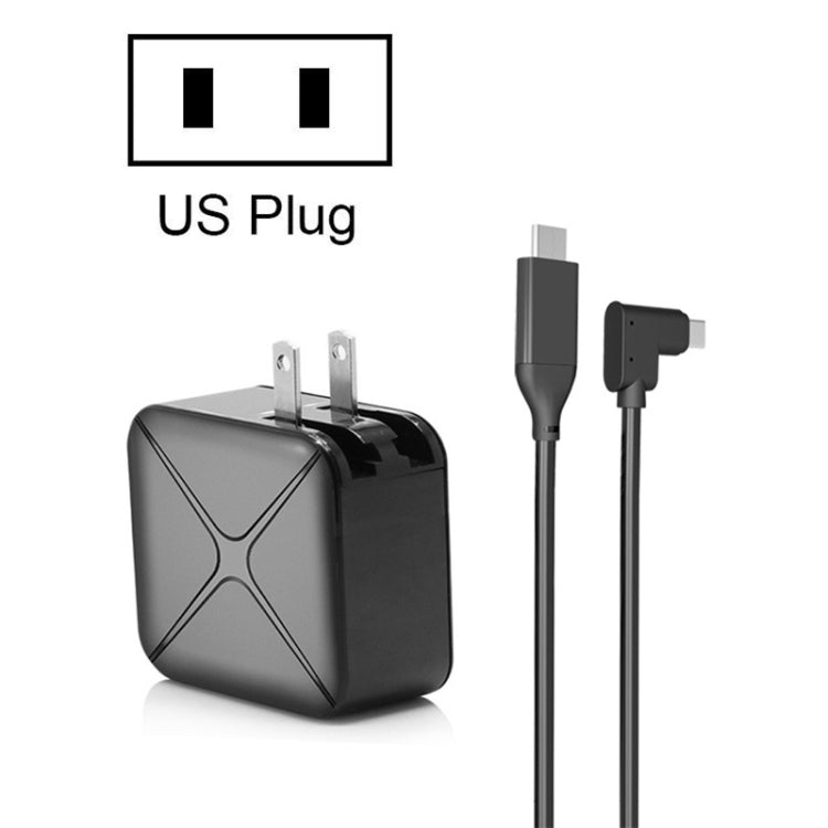 Base de adaptador de CA de carga y proyección multifunción compatible con Android/PC/Lite para interruptor, Black+US Plug, Black+EU Plug, Black+UK Plug