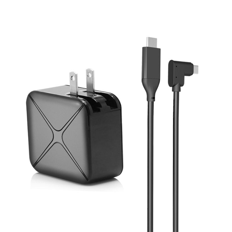 Base de adaptador de CA de carga y proyección multifunción compatible con Android/PC/Lite para interruptor, Black+US Plug, Black+EU Plug, Black+UK Plug