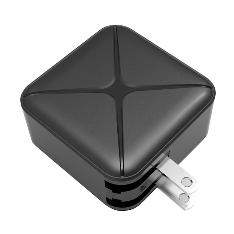Base de adaptador de CA de carga y proyección multifunción compatible con Android/PC/Lite para interruptor, Black+US Plug, Black+EU Plug, Black+UK Plug
