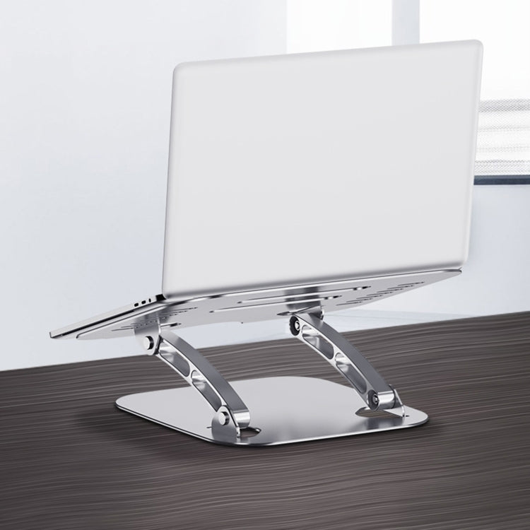 Soporte para computadora portátil Soporte para tableta de aleación de aluminio Soporte para escritorio en vivo
