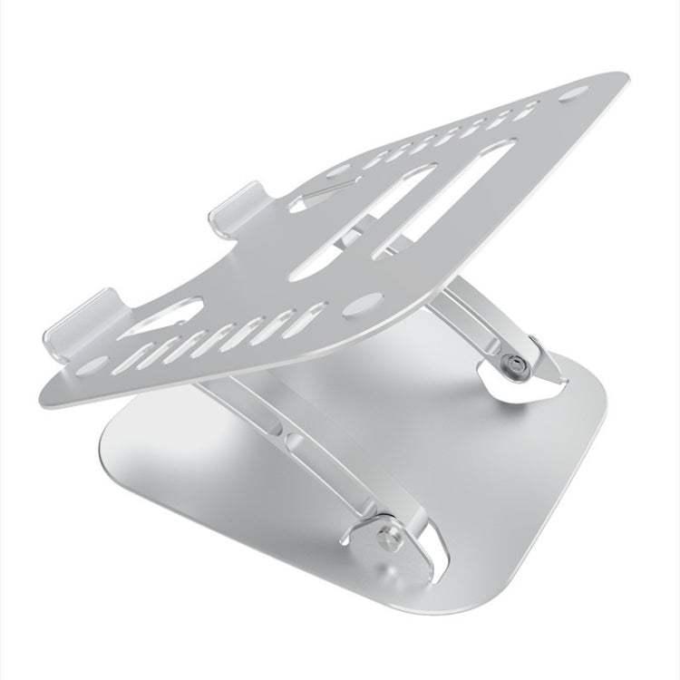 Soporte para computadora portátil Soporte para tableta de aleación de aluminio Soporte para escritorio en vivo