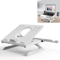Estante plegable multifuncional para aumento de Monitor, soporte para portátil, Tripod (White), Tripod (Black), Classic