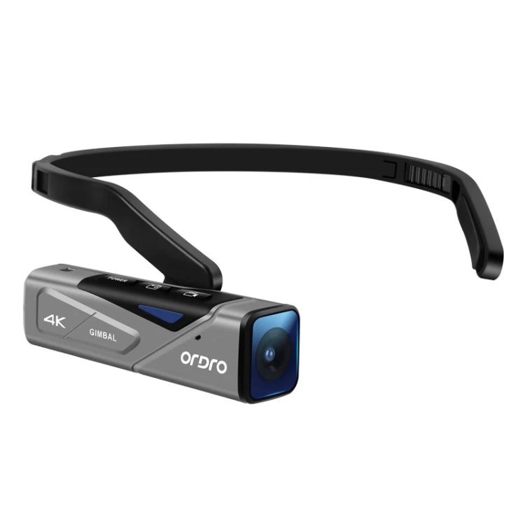 Cámara deportiva inteligente ORDRO EP7 4K con enfoque automático y vídeo en vivo montada en la cabeza, Without Remote Control, With Remote Control