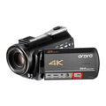 ORDRO AC5 4K HD Visión nocturna WiFi 12X Zoom óptico Video digital Cámara DV Videocámara, Standard, Standard + Microphone, Standard + Microphone + Handheld Stand, Standard+  Microphone + Fill Light