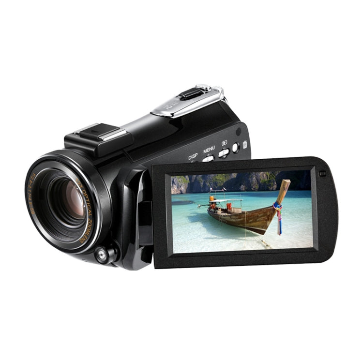 ORDRO AC5 4K HD Visión nocturna WiFi 12X Zoom óptico Video digital Cámara DV Videocámara, Standard, Standard + Microphone, Standard + Microphone + Handheld Stand, Standard+  Microphone + Fill Light