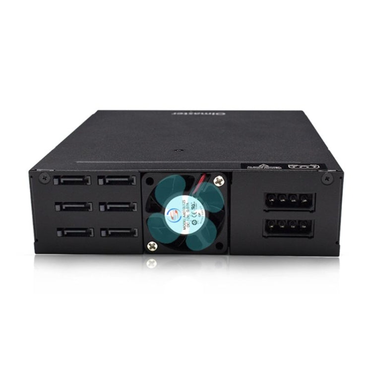 Caja de disco duro con unidad óptica de seis bahías OImaster MR-6601, MR-6601
