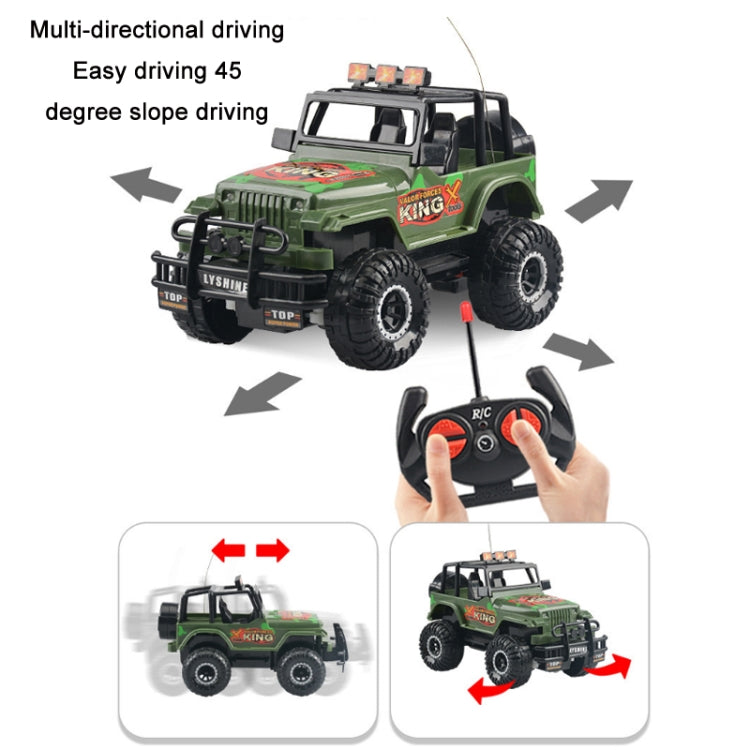 Juguetes eléctricos del coche de control remoto de los niños de la carga USB, Camouflage Convertible, Red Convertible, Red Buggy, Green Buggy, Blue Buggy