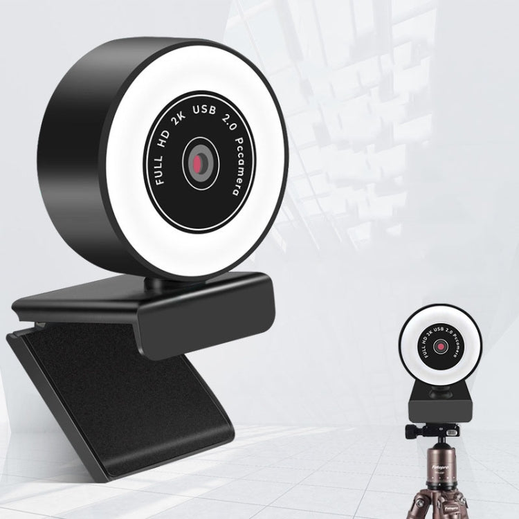 Cámara de luz de relleno HD sin unidad USB X98 con micrófono, 720P, 1080P, 2K Auto Focus