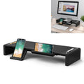 Soporte de almacenamiento para portátiles con estante de aumento de pantalla AP2002-2-AOlmaster, Classic Style, Plus Storage Box
