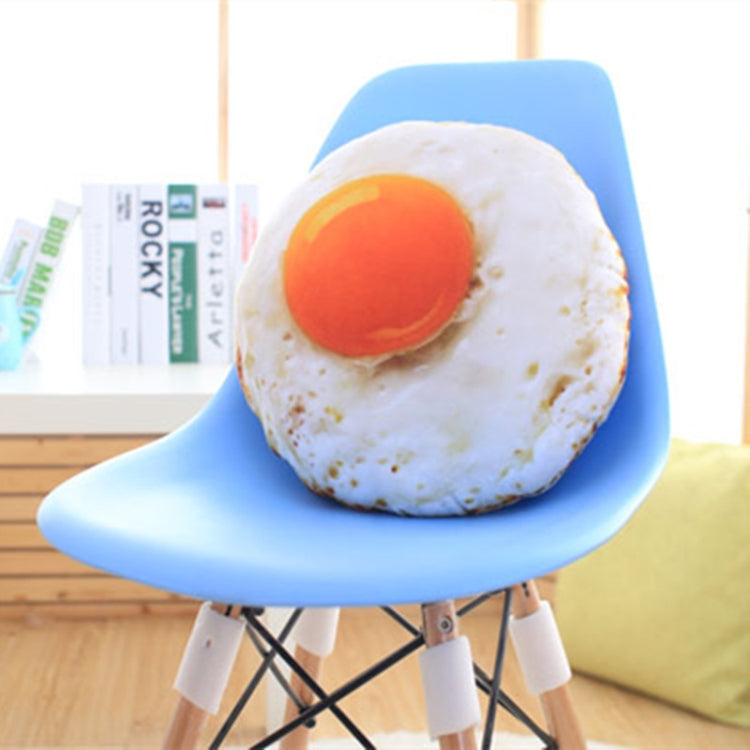 Simulación de algodón relleno suave huevo frito cojín almohada para dormir juguetes de peluche para bebés, Egg