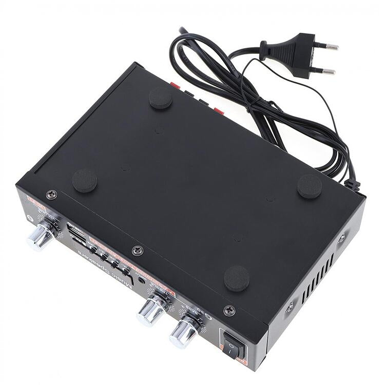 Amplificador de potencia digital inteligente G30 Amplificador de potencia Bluetooth / USB / SD / FM incorporado, enchufe de la UE