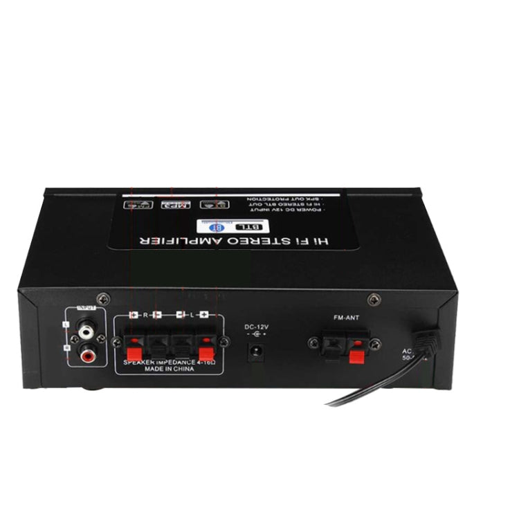 Amplificador de potencia digital inteligente G919 Mini amplificador de potencia Bluetooth / USB / SD / FM incorporado, enchufe de la UE