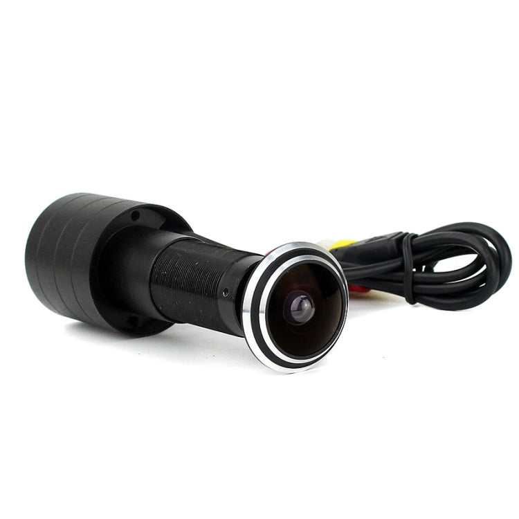 800TVL CVBS puerta analógica Color ojo de gato vista panorámica cámara visor de puerta cámara de seguridad para el hogar ajustable