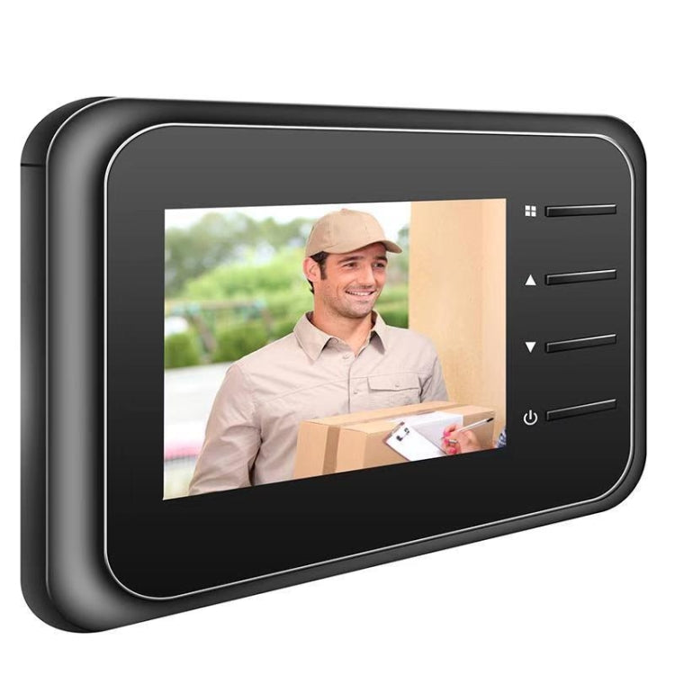 ASY-99 Timbre con vídeo electrónico para el hogar con ojo de gato inteligente de alta definición de 2,4 pulgadas