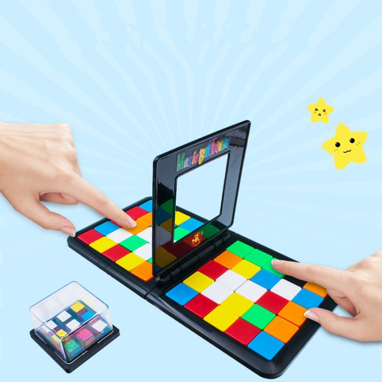 Rompecabezas educativos para niños, juguetes de escritorio competitivos interactivos para padres e hijos, Number Cube, Cube A, Cube B, Fruit Cube