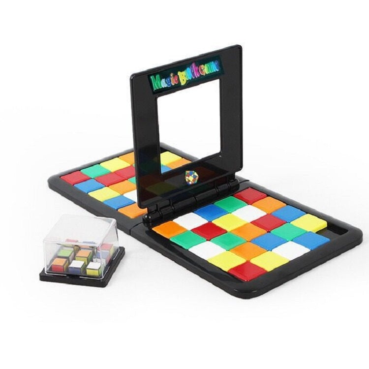 Rompecabezas educativos para niños, juguetes de escritorio competitivos interactivos para padres e hijos, Number Cube, Cube A, Cube B, Fruit Cube