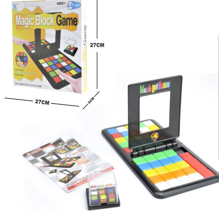 Rompecabezas educativos para niños, juguetes de escritorio competitivos interactivos para padres e hijos, Number Cube, Cube A, Cube B, Fruit Cube
