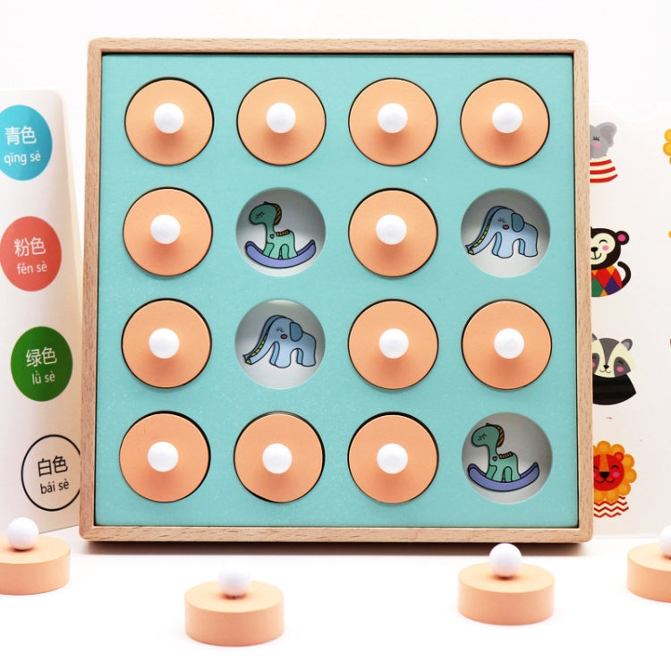 Juguetes educativos de educación temprana para niños, juguetes de desarrollo de inteligencia de ajedrez con memoria de madera, Number and Letter