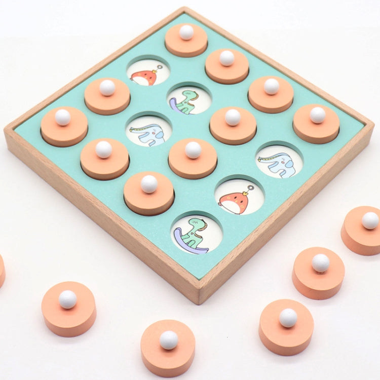 Juguetes educativos de educación temprana para niños, juguetes de desarrollo de inteligencia de ajedrez con memoria de madera, Number and Letter