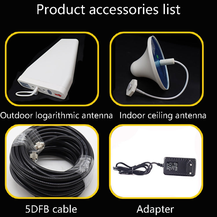 A002 Amplificador de señal de teléfono móvil 3 en 1 4G, Full Set
