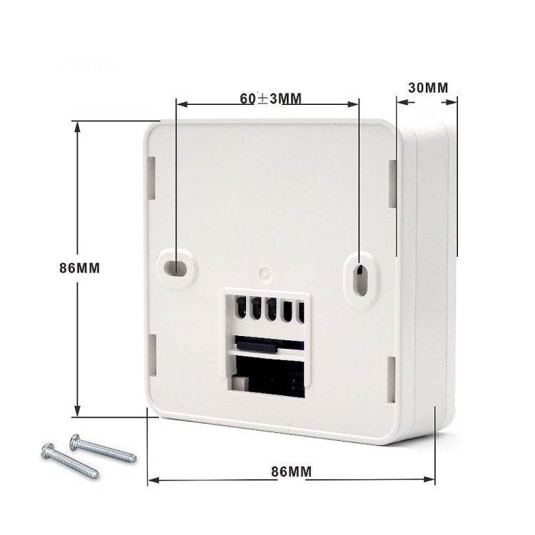 Controlador de temperatura del termostato de caldera mural programable HY02B05-2BW
