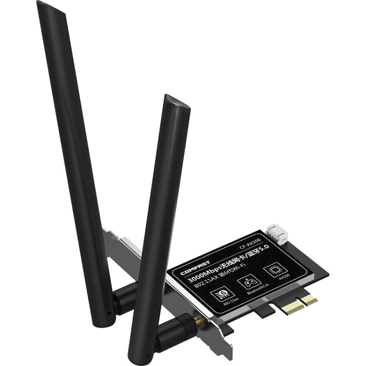 COMFAST Gaming Game 3000Mbps Gigabit Computadora de escritorio inalámbrica de doble frecuencia Tarjeta de red inalámbrica PCIE, AX200, AX200 PRO