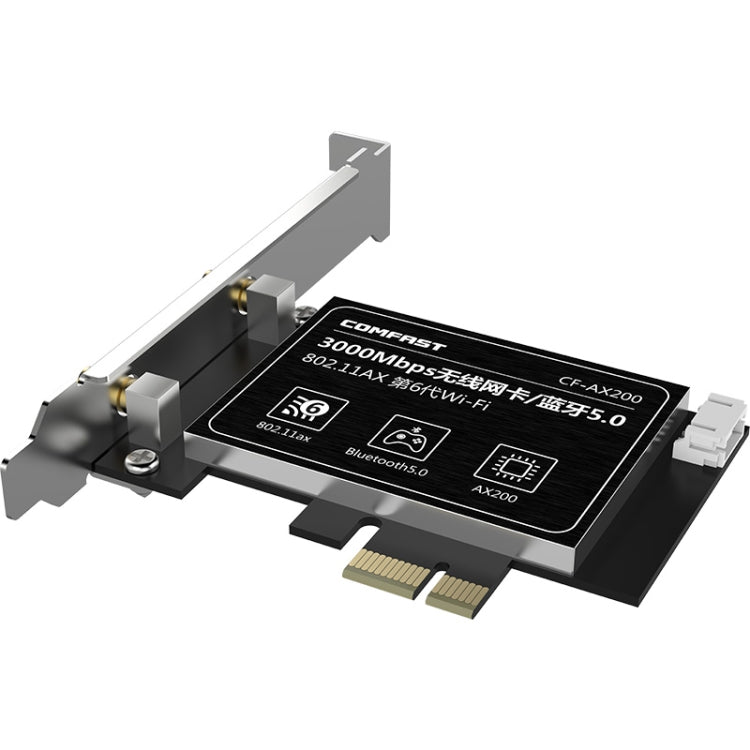 COMFAST Gaming Game 3000Mbps Gigabit Computadora de escritorio inalámbrica de doble frecuencia Tarjeta de red inalámbrica PCIE, AX200, AX200 PRO