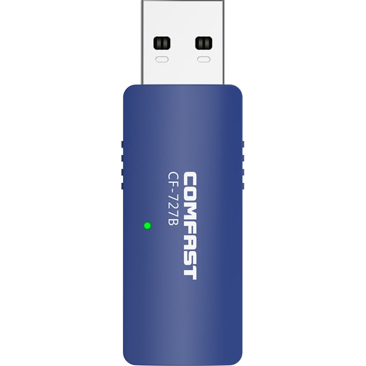 COMFAST CF-727B 1300Mbps Doble Frecuencia Gigabit USB Transmisor Receptor de Escritorio Portátil Bluetooth V4.2 + Tarjeta de Red Inalámbrica WiFi