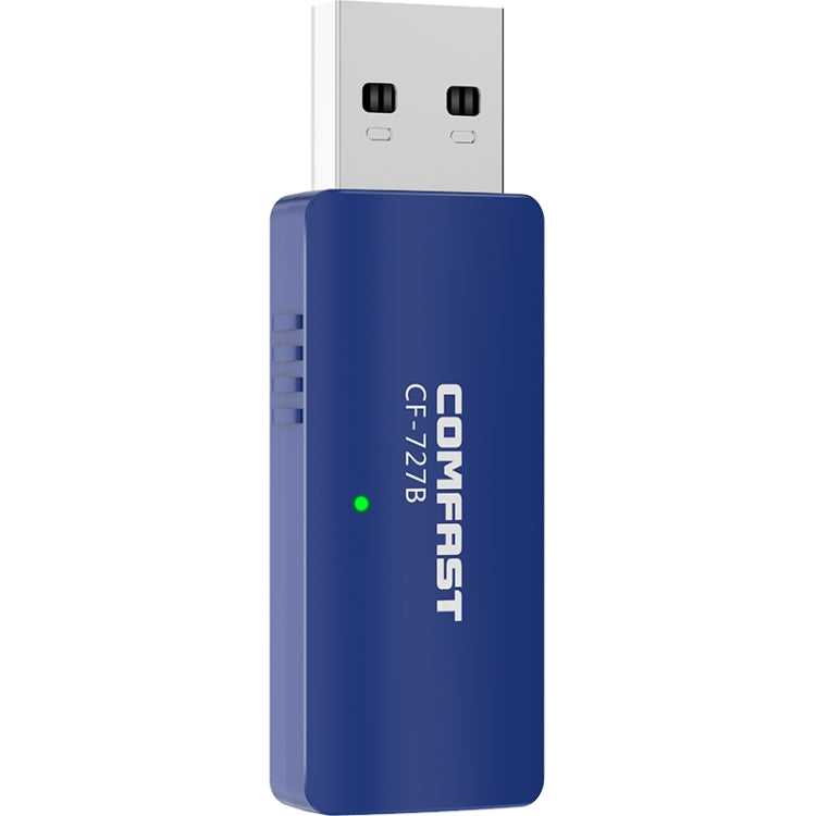 COMFAST CF-727B 1300Mbps Doble Frecuencia Gigabit USB Transmisor Receptor de Escritorio Portátil Bluetooth V4.2 + Tarjeta de Red Inalámbrica WiFi