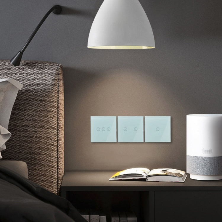 Teléfono móvil del control de voz del interruptor del panel táctil de la pared de Wifi teledirigido, White 1 Gang (Zero Firewire Wifi ), White 2 Gang (Zero Firewire Wifi ), White 3 Gang (Zero Firewire Wifi ), Black 1 Gang (Zero Firewire Wifi )         ...