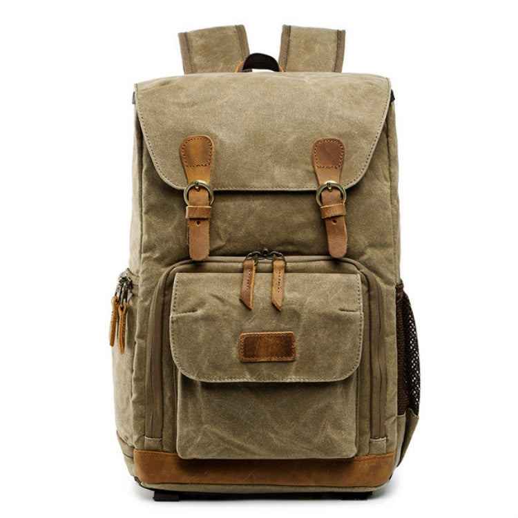 Bolsa de fotografía impermeable de lona Batik, mochila grande resistente al desgaste para exteriores para cámara fotográfica, mochila para hombres para Nikon/Canon/Sony/Fujifilm