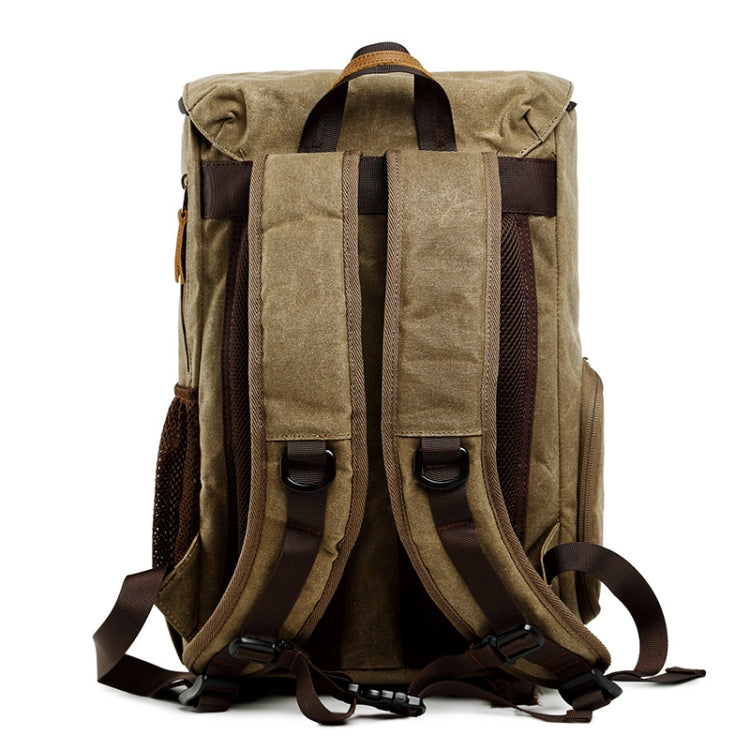 Bolsa de fotografía impermeable de lona Batik, mochila grande resistente al desgaste para exteriores para cámara fotográfica, mochila para hombres para Nikon/Canon/Sony/Fujifilm
