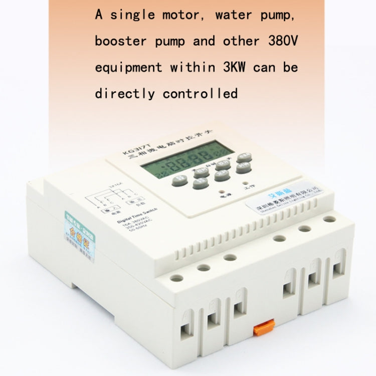 KG317T 380V microordenador interruptor controlado por tiempo temporizador automático bomba de agua aireador controlador
