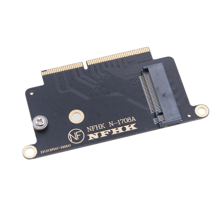 Tarjeta adaptadora NVMe M.2 NGFF SSD de 2 piezas para MacBook Pro de 13,3 pulgadas A1708 (2016 - 2017)