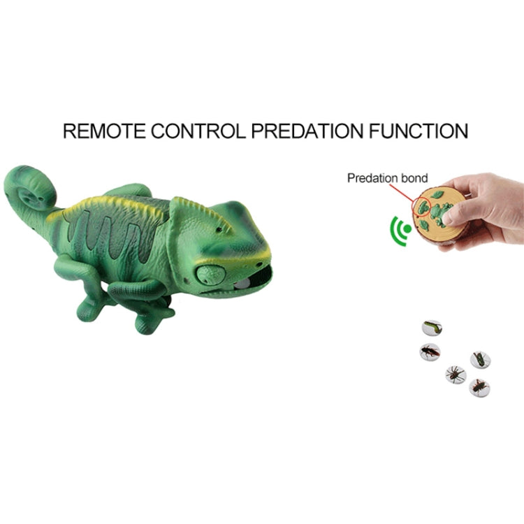 8888 Niños Control remoto infrarrojo eléctrico Camaleón gateando Luz de respiración colorida Juguete complicado, Chameleon
