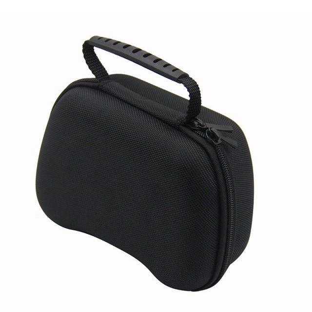 Bolsa de almacenamiento con asa para juegos, bolsa de carcasa dura portátil para PS5, 2 uds., Storage Bag (Black)