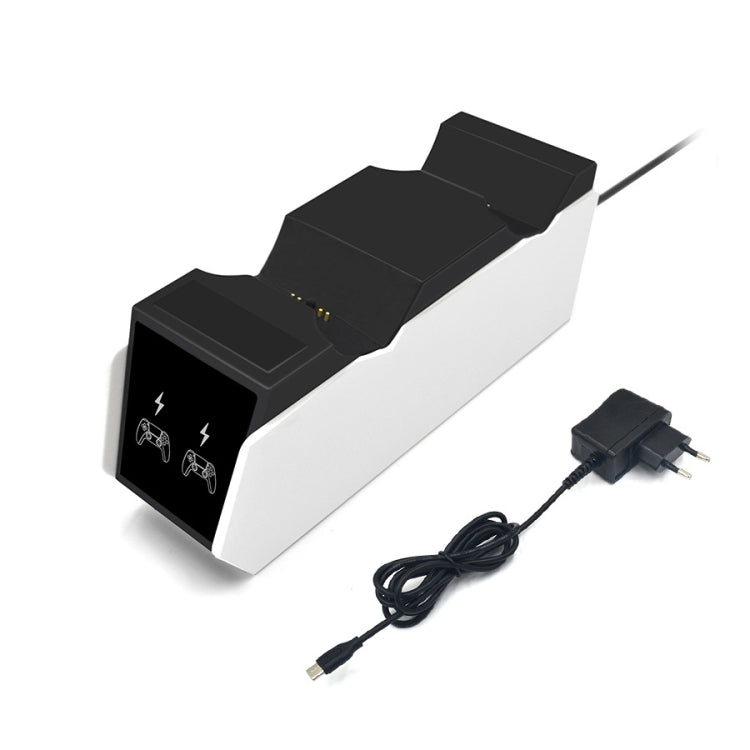 Cargador doble con mango de contacto iPega SND-462, cargador con mango para juego para PS5, SND-462(US Plug), SND-462((EU Plug)