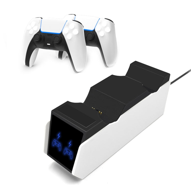 Cargador doble con mango de contacto iPega SND-462, cargador con mango para juego para PS5, SND-462(US Plug), SND-462((EU Plug)