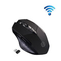 Inphic PM6 6 teclas 1000/1200/1600 DPI Home Macro programación Gaming ratón mecánico inalámbrico, Black Wireless Charging Silent Version, Gray Wireless Charging Silent Version, Red Wireless Charging Silent Version                                       ...