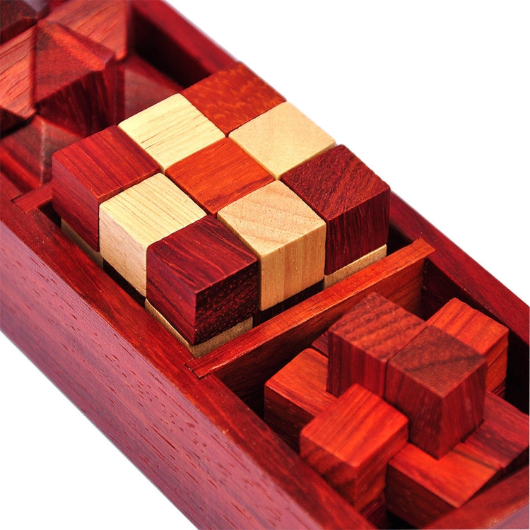Juguetes Educativos de madera clásicos Kongming Lock Luban Lock desbloqueo de inteligencia, Intelligence Unlock