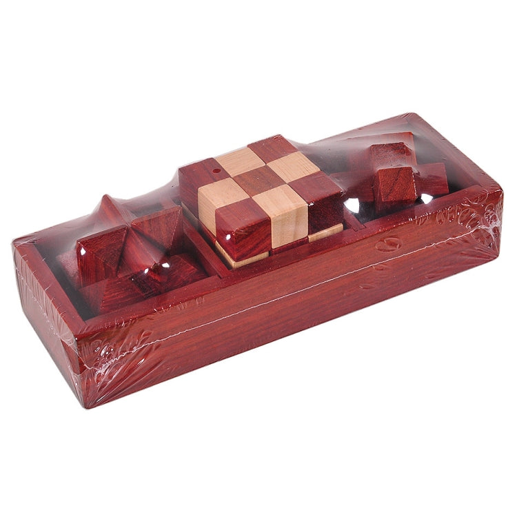 Juguetes Educativos de madera clásicos Kongming Lock Luban Lock desbloqueo de inteligencia, Intelligence Unlock