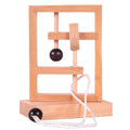 Juego de cuerda para desatar el pensamiento espacial, juguetes educativos 3D de madera, 2 uds., Untie Rope Game