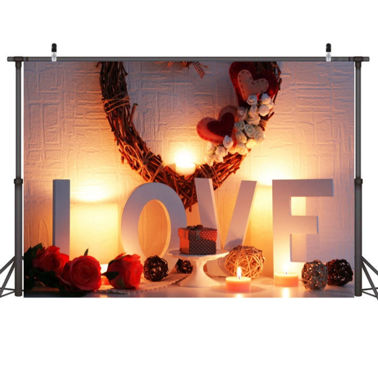 Tela de fondo para fotografía fotográfica con personalidad del Día de San Valentín de 2,1 m x 1,5 m