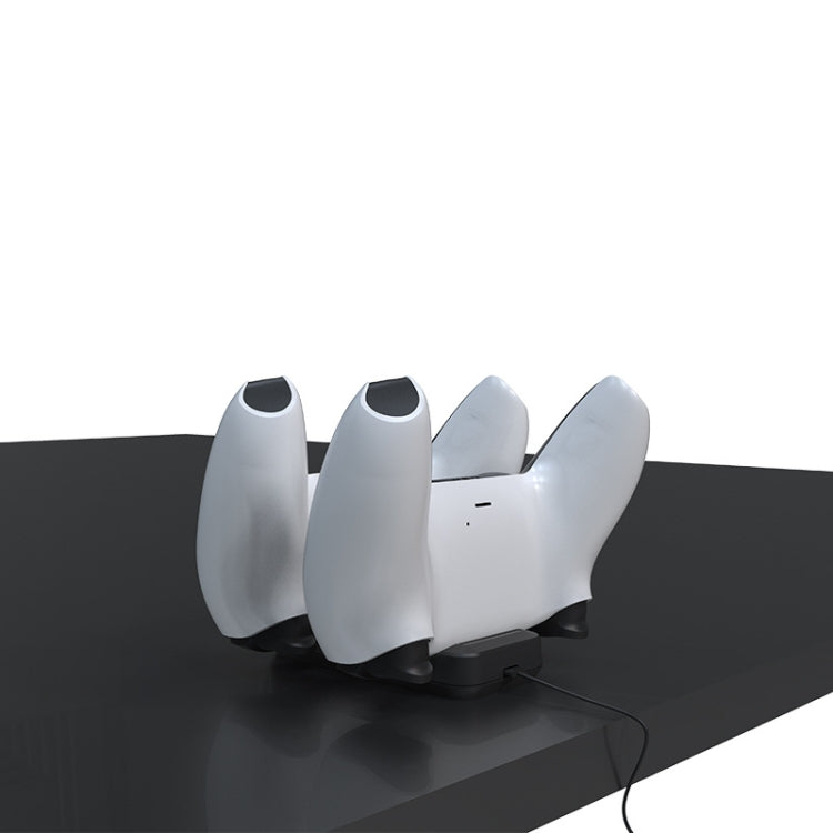 Cargador de mango Cargador de asiento Cargador de mango de juego para PS5, Single Charger, Dual Charger
