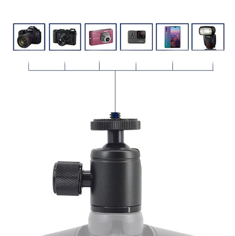 Mini trípode de escritorio de aleación de aluminio, Mini cabezal de bola, trípode con inclinación de 90 grados y giro de 360 grados, BH-900, BH-901, BH-902, BH-903, BH-904, BH-905, BH-906, BH-907, BH-908