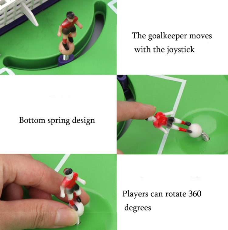 Juguete educativo de fútbol para dos personas con puntuación de batalla para niños, juguete para juego de mesa de eyección interactiva para padres e hijos, Football Field, Football Table