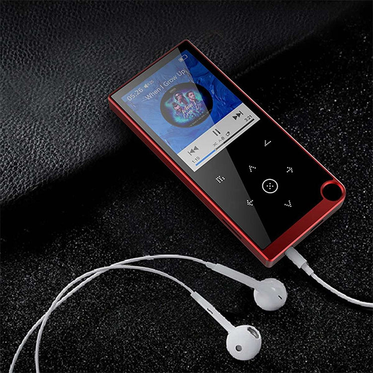 Reproductor de música sin pérdidas MP4/MP3 con botón táctil de 2,4 pulgadas, compatible con libros electrónicos/despertador/apagado con temporizador, 4GB without Bluetooth, 8GB without Bluetooth, 16GB without Bluetooth, 4GB Bluetooth Version           ...