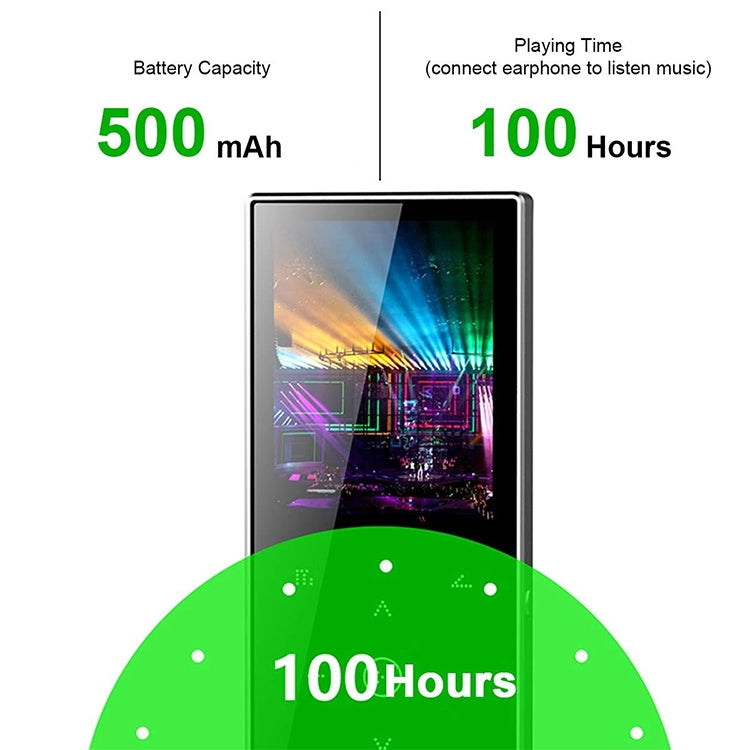 Reproductor de música sin pérdidas MP4/MP3 con botón táctil de 2,4 pulgadas, compatible con libros electrónicos/despertador/apagado con temporizador, 4GB without Bluetooth, 8GB without Bluetooth, 16GB without Bluetooth, 4GB Bluetooth Version           ...