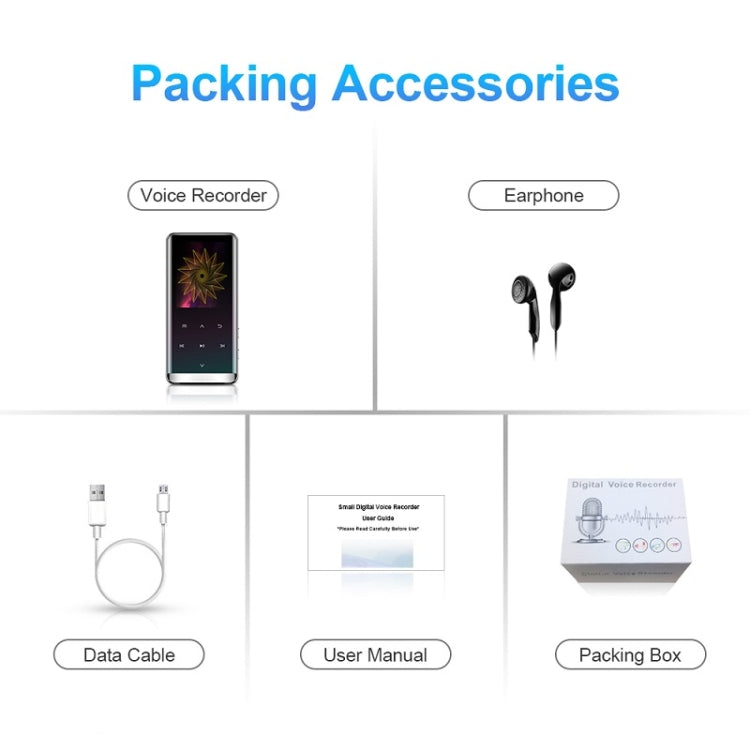 Grabador de música MP4 con reducción de ruido de alta definición M13, compatible con grabación/libro electrónico/tarjeta TF, With Bluetooth (Black) 4GB, With Bluetooth (Black) 8GB, With Bluetooth (Black) 16GB, With Bluetooth (Black) 32GB               ...