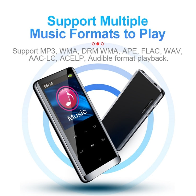 Grabador de música MP4 con reducción de ruido de alta definición M13, compatible con grabación/libro electrónico/tarjeta TF, With Bluetooth (Black) 4GB, With Bluetooth (Black) 8GB, With Bluetooth (Black) 16GB, With Bluetooth (Black) 32GB               ...